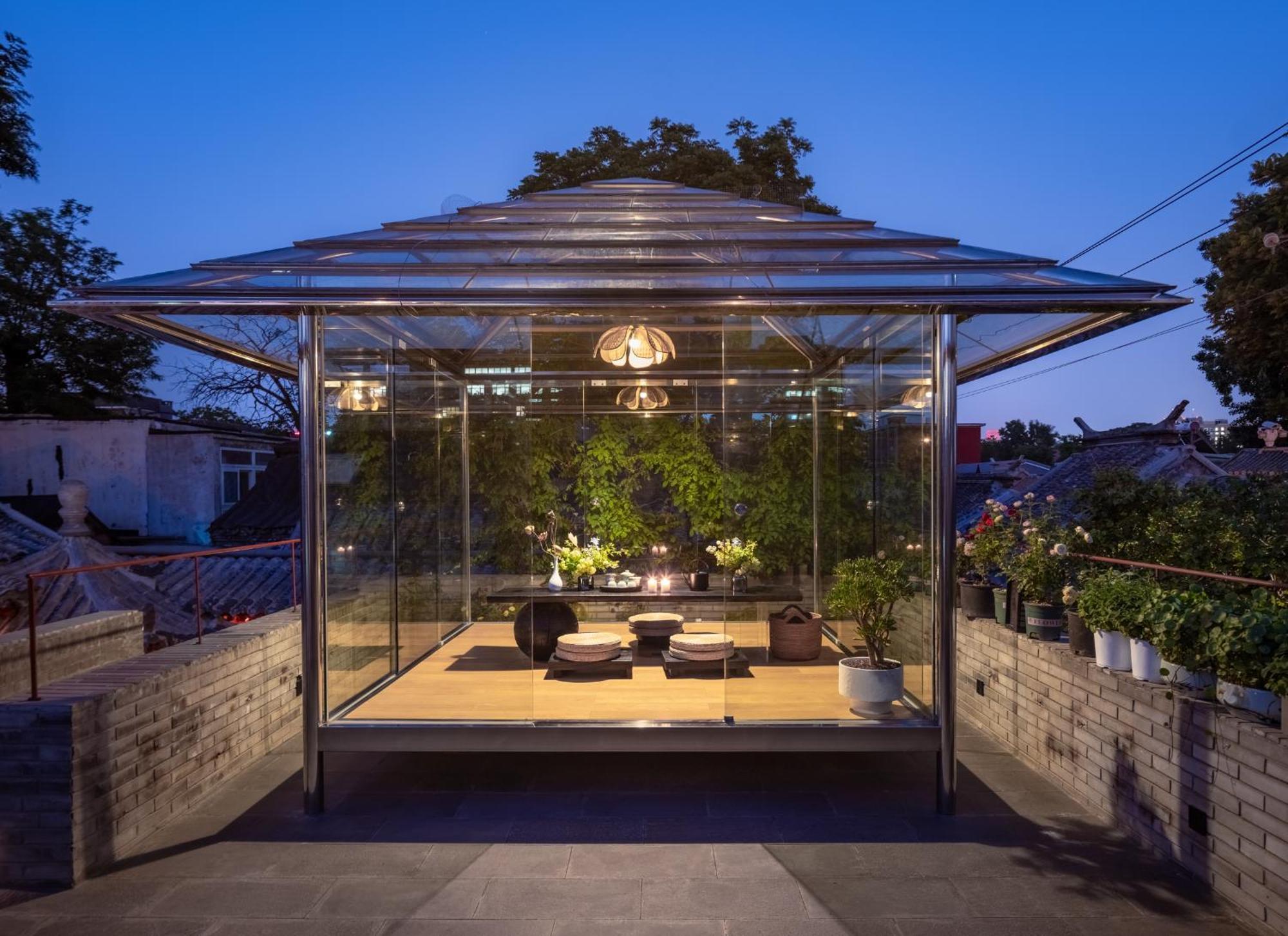 Xinxiang Yayuan Beijing Sihe Courtyard With Sky Garden Terrace Near Tiananmen Square Forbidden City Wangfujing Pedestrian Street And The Subway Exterior foto
