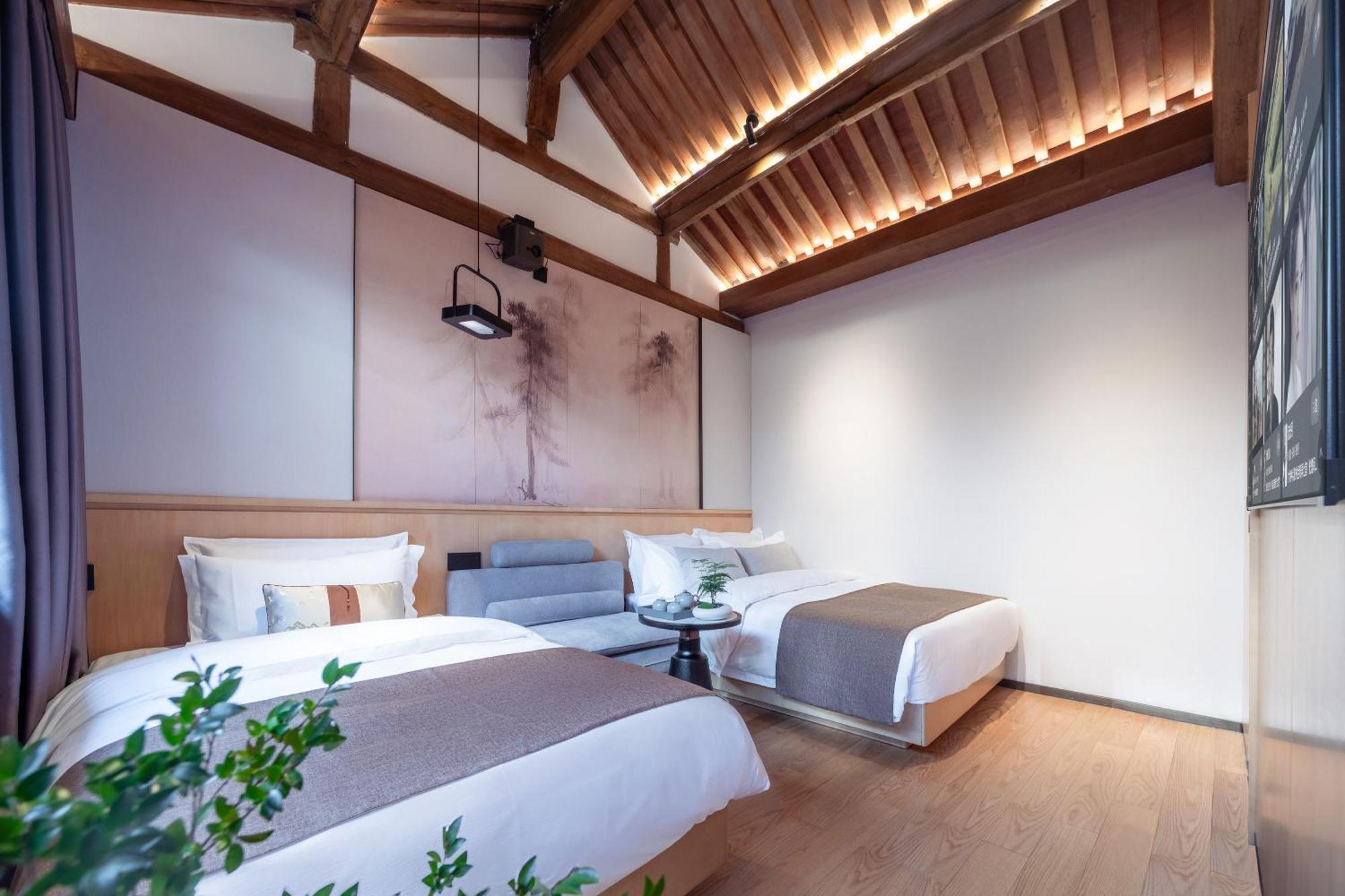Xinxiang Yayuan Beijing Sihe Courtyard With Sky Garden Terrace Near Tiananmen Square Forbidden City Wangfujing Pedestrian Street And The Subway Exterior foto